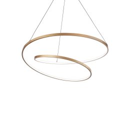 Lustră minimalistă Oz 269443, L:60 cm, alamă