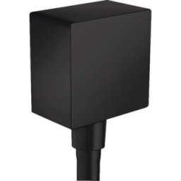 Racord furtun dus HansGrohe FixFit Square negru mat