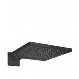 Palarie de dus Hansgrohe Raindance E300 Air si brat de perete 390mm negru mat