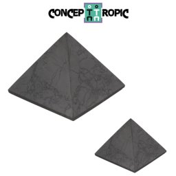Piramida Shungit - Protectie EMF 12x10 cm - 1 Buc