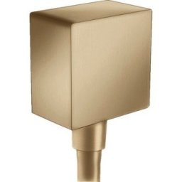 Racord furtun dus HansGrohe FixFit Square bronz antichizat