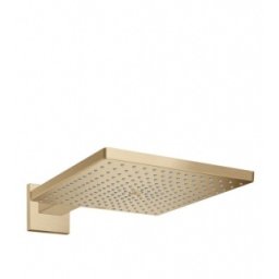 Palarie de dus Hansgrohe Raindance E300 Air si brat de perete 390mm bronz antichizat