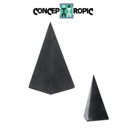 Piramida Shungit - Protectie EMF 6x6x13 cm - 1 Buc