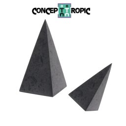 Piramida Shungit - Protectie EMF 8x8x15 cm - 1 Buc