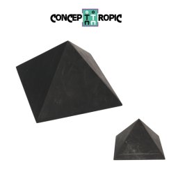 Piramida Shungit MAt- Protectie EMF 20x20x15 cm - 1 Buc