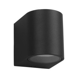 Aplică de exterior OVALIS 1xGU10/35W/230V IP44 neagră