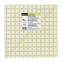 Rigla antiderapanta pentru croitorie, patchwork, design grafic, 12,5x12,5 inch, PRYM 610216