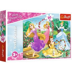 Puzzle Trefl Printese Disney In Gradina Palatului 30 piese