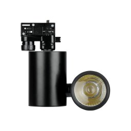 Proiector LED 15W pe Sina, Corp Negru, Lumina Rece (6400K)