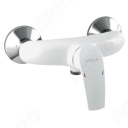 Baterie perete dus Metalia 57, crom fara accesorii - 57060/1,0