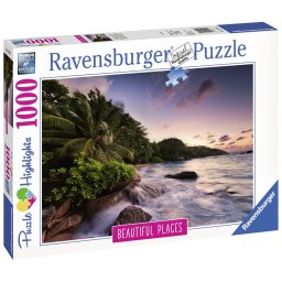 Puzzle Ravensburger Insula Praslin 1000 piese
