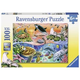 Puzzle Ravensburger Minunatul ocean - 100 piese