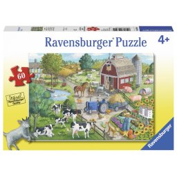 Puzzle Ravensburger Ferma - 60 piese
