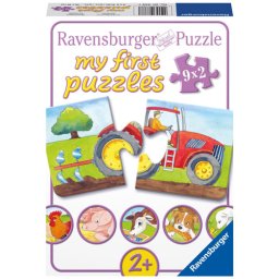 Puzzle Ravensburger LA FERMA 9x2 PIESE