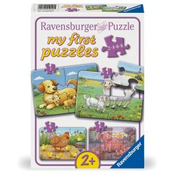 Puzzle Ravensburger ANIMALE 2/4/6/8 PIESE