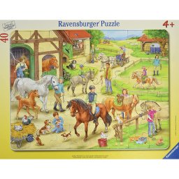 Puzzle Ravensburger Ferma 40 piese