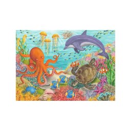 Puzzle Ravensburger animale din ocean 35 piese