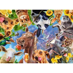 Puzzle Ravensburger portret cu animale 200 piese