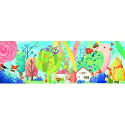 Puzzle Djeco Miss Birdy 350 pcs