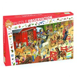 Puzzle observatie Djeco - Cai