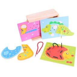 Joc de snuruit Bigjigs Toys Animalute