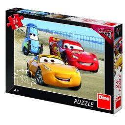 Puzzle Dino Toys Cars 3 la mare 24 piese
