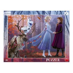 Puzzle cu rama Dino Toys Frozen II 40 piese