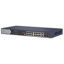 Switch 16 porturi PoE Gigabit Hikvision DS-3E0520HP-E