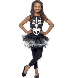 Costum Skelet Tutu 10 12 ani Smiffys