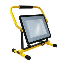 Proiector LED Slim 100W, Negru, Lumina Naturala(4000K) Cip Samsung