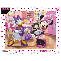 Puzzle cu rama Dino Toys Minnie 40 piese