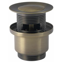 Ventil lavoar cu preaplin, Novoterm , stilo bronz antichizat , alama