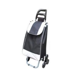 Geanta/carucior de cumparaturi pe roti, PE, PVC, EVA, 30 kg, 35x30x96 cm, Alfred