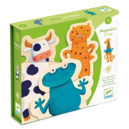 Joc cu magneti Djeco - Animale amuzante