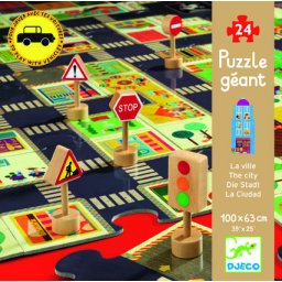 Puzzle gigant Djeco - Orasul