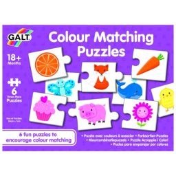 Set de 6 puzzle-uri Galt - Lumea culorilor