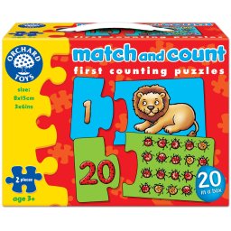 Puzzle Orchard Toys Potriveste si numara de la 1 la 20