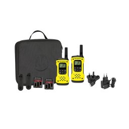 Statie radio PMR portabila Motorola TLKR T92 H2O IP67 set, 2 buc, Galben