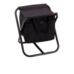 Geanta termoizolanta tip scaunel, 265×345×320 mm, Everestus, 20FEB14008, 600D Poliester, Aluminiu, Negru