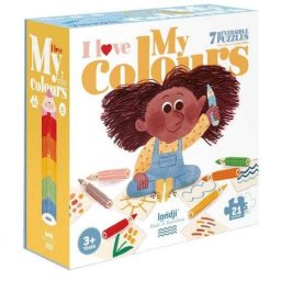 Puzzle Londji - Iubim culorile