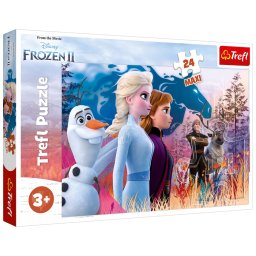 Puzzle Trefl Maxi Frozen2 Calatoria Magica 24 piese