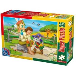 Puzzle Momki - Motanul Incaltat