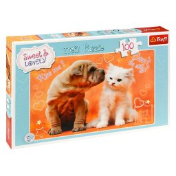 Puzzle Trefl Hugs Kisses 100 piese