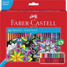 Creioane colorate 60 culori Editie Speciala Faber-Castell