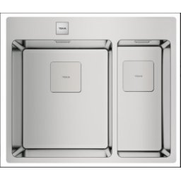 Chiuveta Teka Forlinea RS15 2B 580 cu doua cuve, 580x500cm, inox