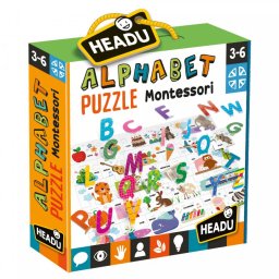 Puzzle alfabet 3D - Headu