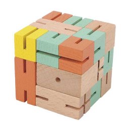 Joc logic puzzle 3D Boy Fridolin - verde - dificultate 4