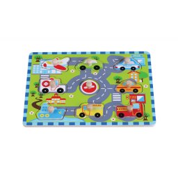 Puzzle incastrat Jumini Masini