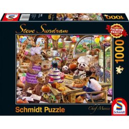 Puzzle Schmidt 1000 Steve Sundram Chef Mania