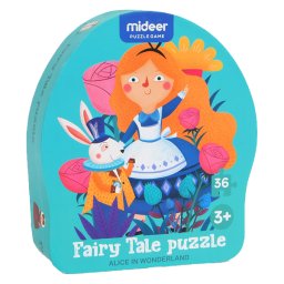 Puzzle poveste Alice in tara minunilor 36 piese Mideer